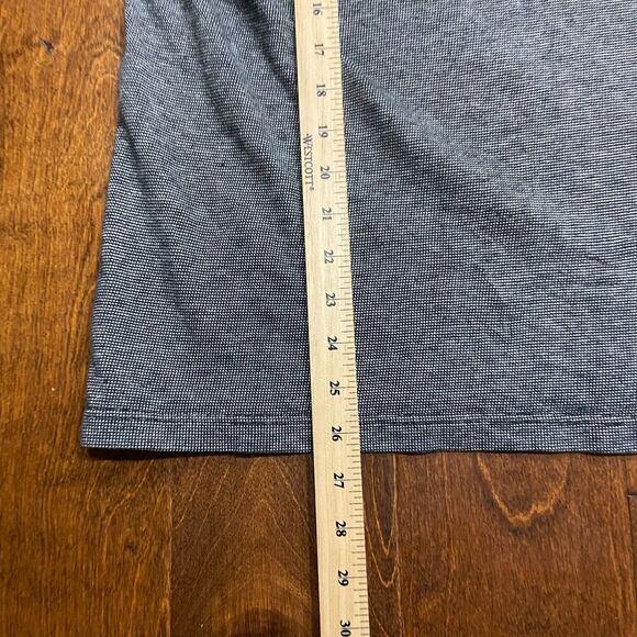 STARTER Vintage NHL Chicago Blackhawks Hockey Grey Polo Shirt Men's Size Large - Picture 8 of 8